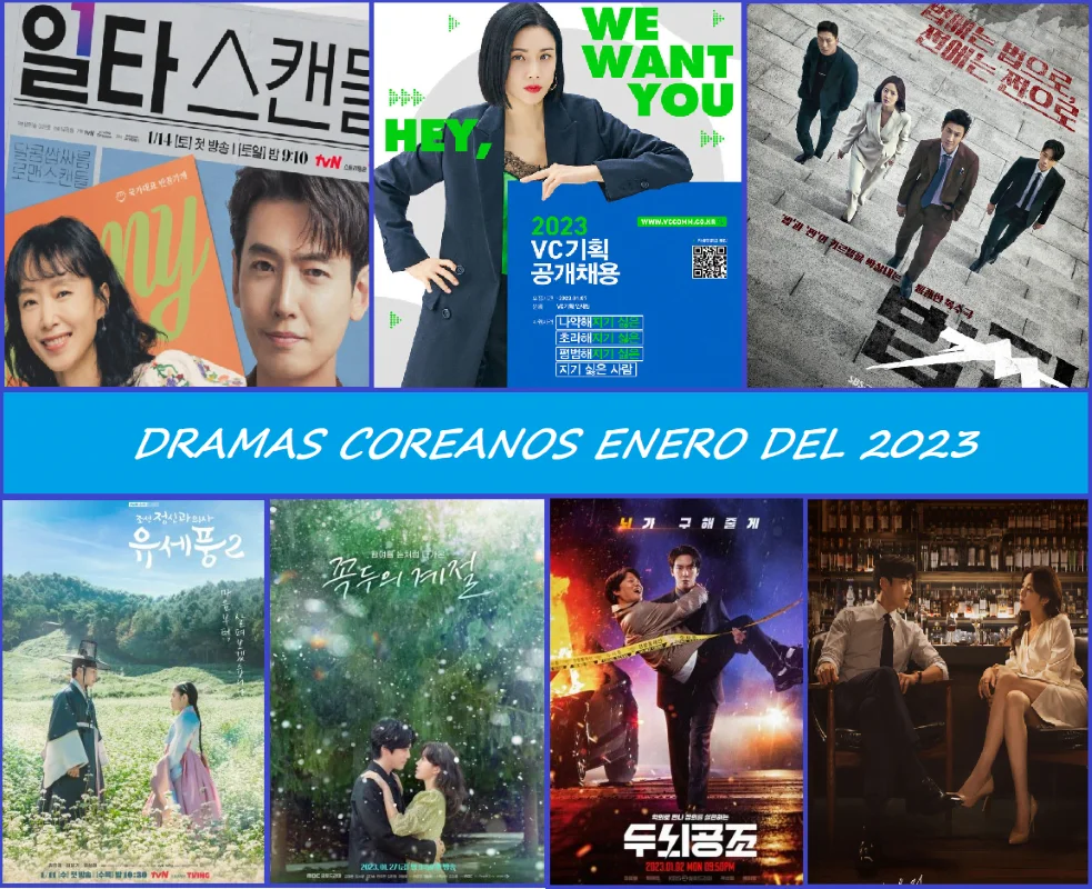 NUEVOS ESTRENOS DRAMAS COREANOS (K-DRAMAS) ENERO 2023 – Doramacrush.com